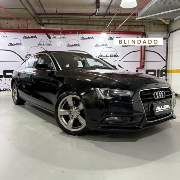 AUDI A5 SPORTBACK AMBIENTE 1.8TFSI AUT *BLINDADO NÍVEL III-A* - 2015/2016 com 92.000KM