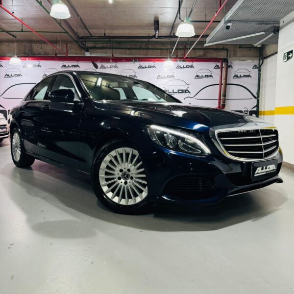 MERCEDES C180 EXCLUSIVE 1.6TURBO FLEX AUT - 2018/2018 com 96.000KM