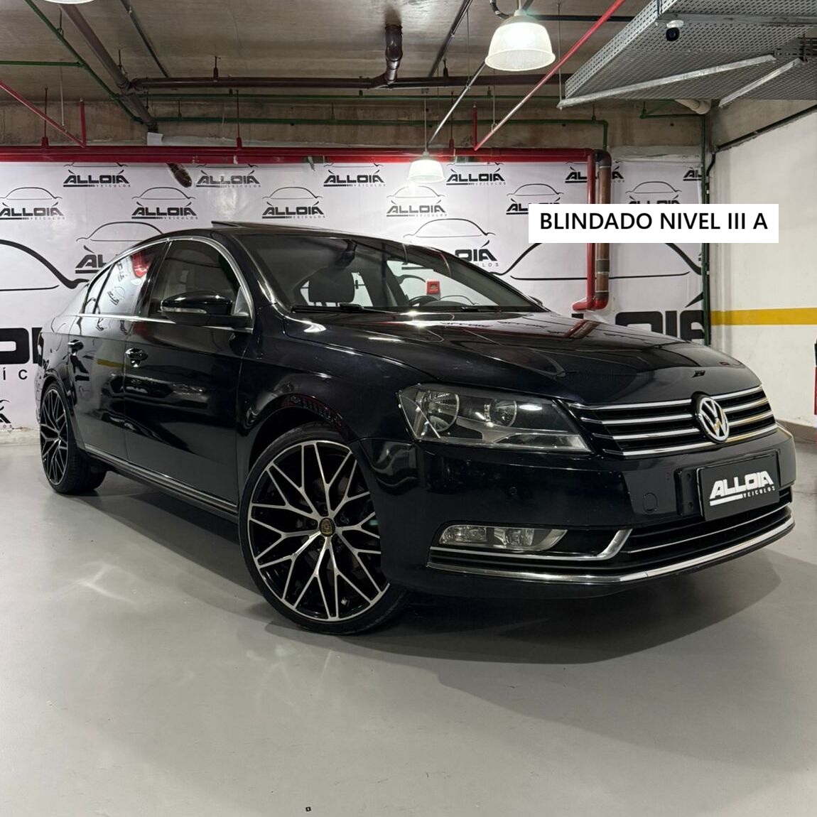VW PASSAT 2.0TSI AUTOMÁTICO *BLINDADO NIVEL III-A* 2014/2015 com 147.000KM
