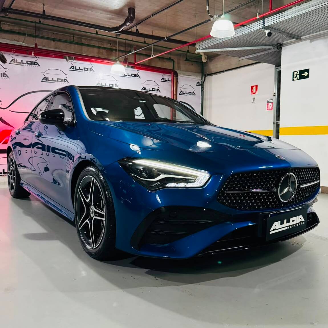 MERCEDES CLA200 AMG LINE 1.3TURBO HÍBRIDO - 2024/2025 com apenas 14.000KM
