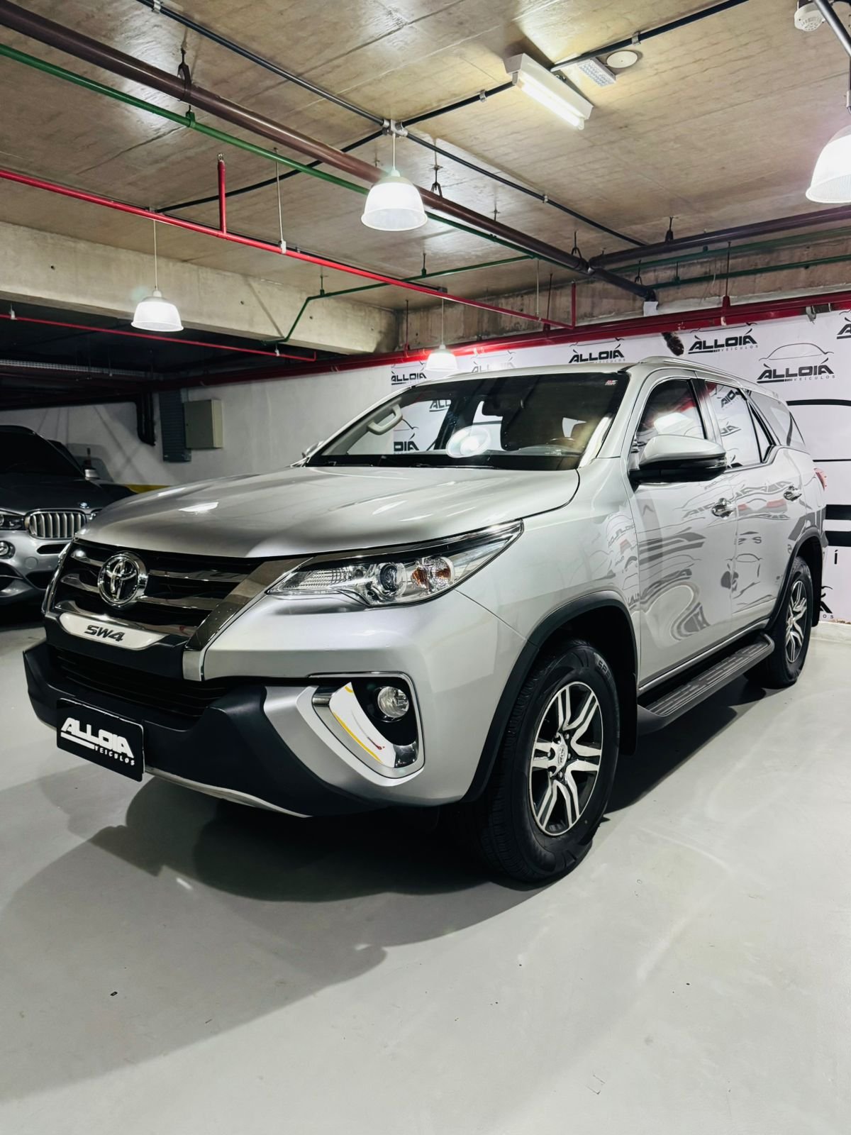 TOYOTA HILUX SW4 SRV 2.7FLEX AUT 07 LUGARES *BLINDADA NÍVEL III-A* - 2018/2019 com apenas 76.000KM - Imagem 3